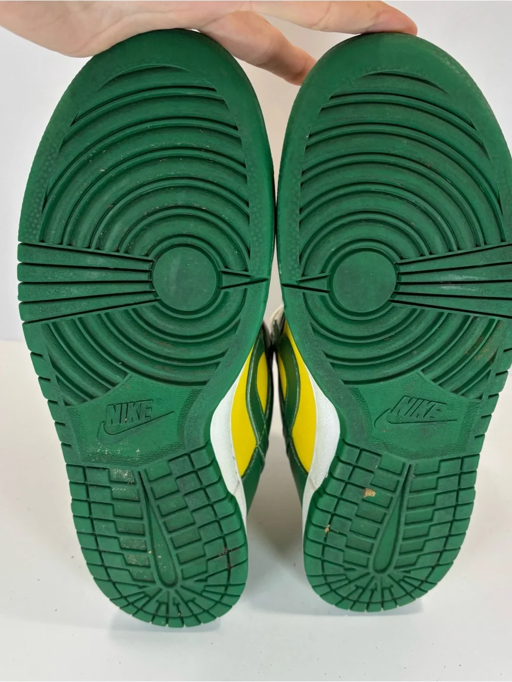 Nike Dunk Low SP Brazil 2024 Green Yellow Size 10 Mens EUC